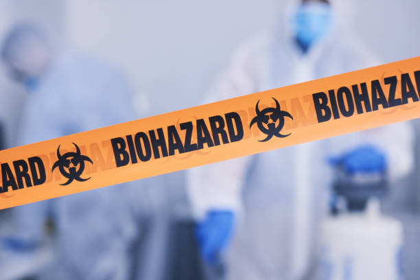 Professional Biohazard technician working in Covington, VA